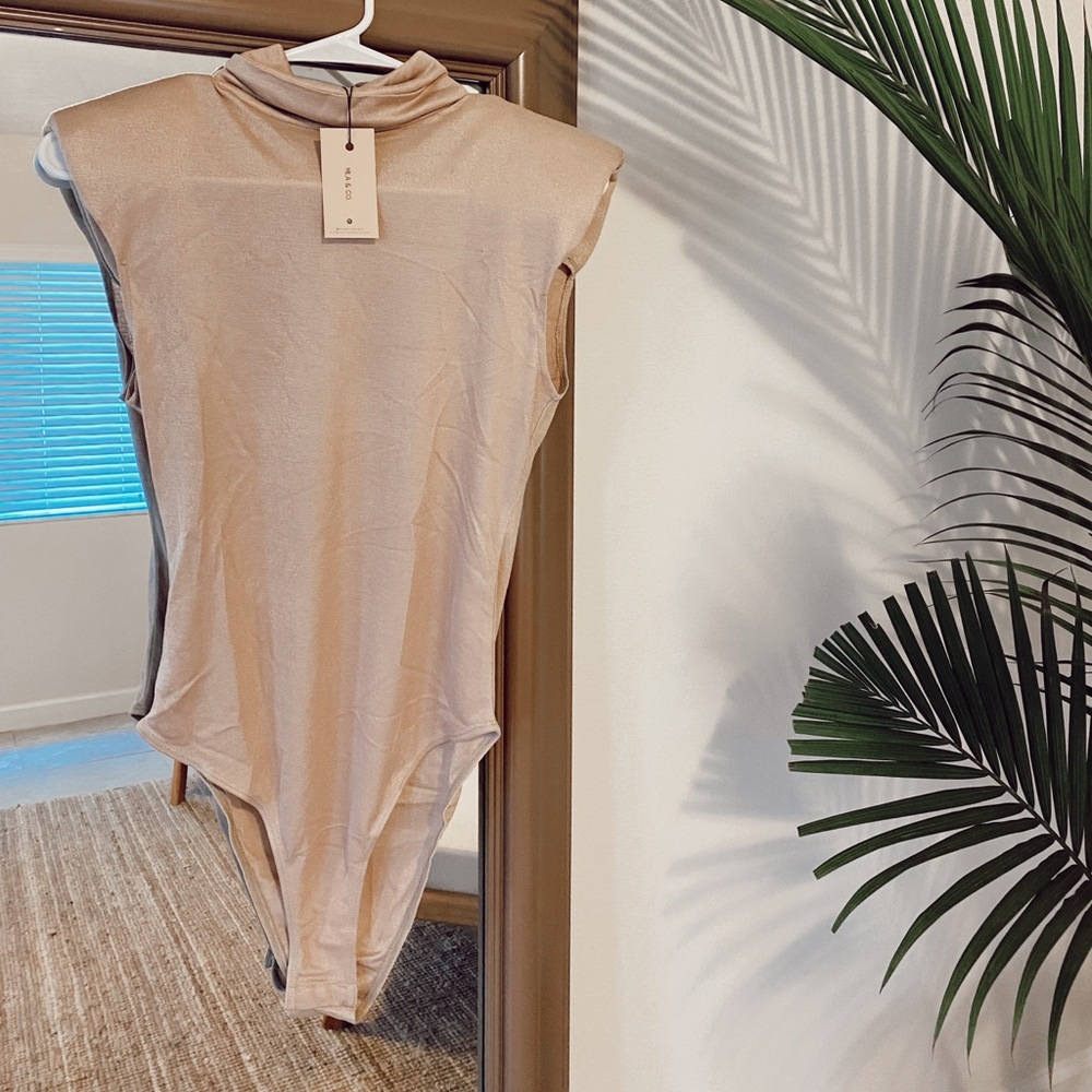 Tan bodysuit